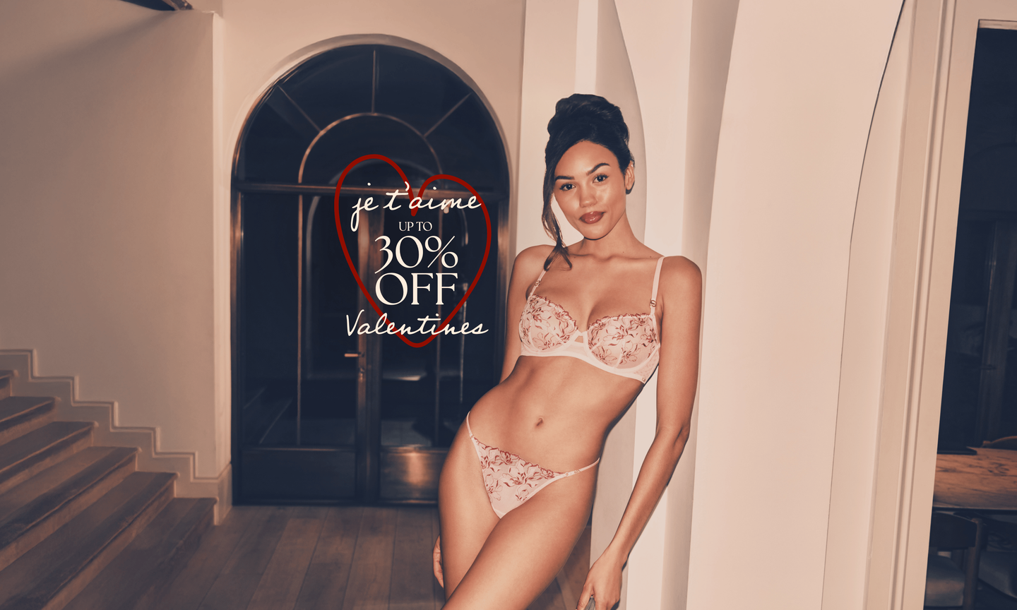 Valentines up to 30% off