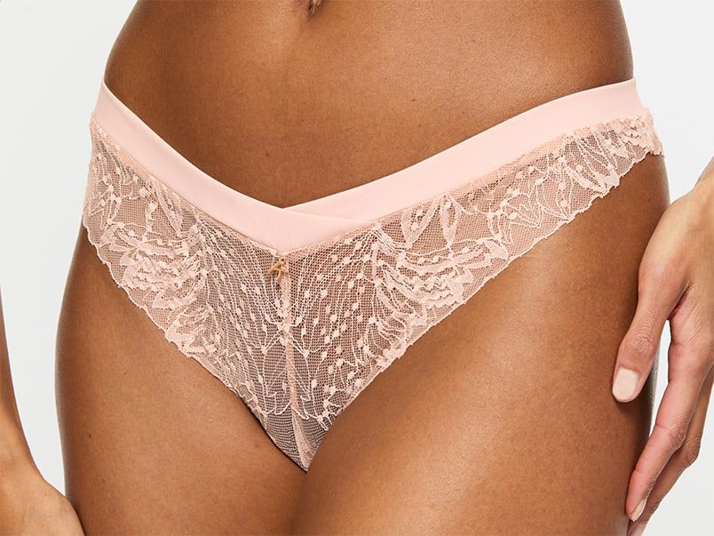 KBX - Louisa Thong in Pale Pink