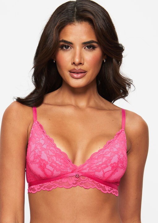 Sexy Lace Non Padded Bralette image number 1.0