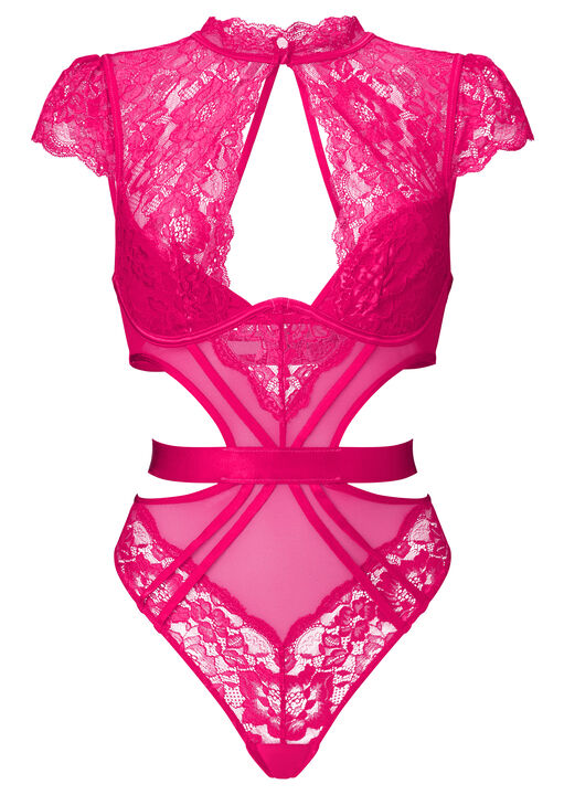 Zayna Lace Underwired Lingerie Body image number 6.0