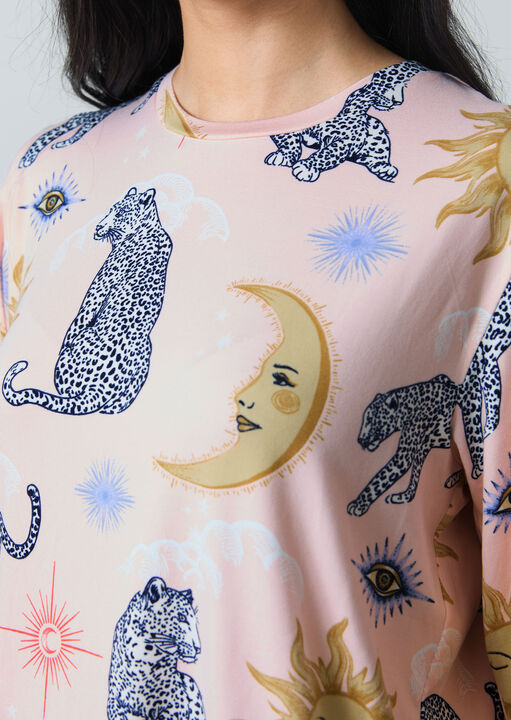 Celestial Leopard Long Sleeve Set image number 5.0