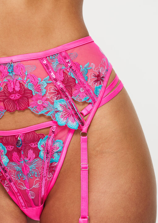 Shimmering Suspender Belt image number 4.0