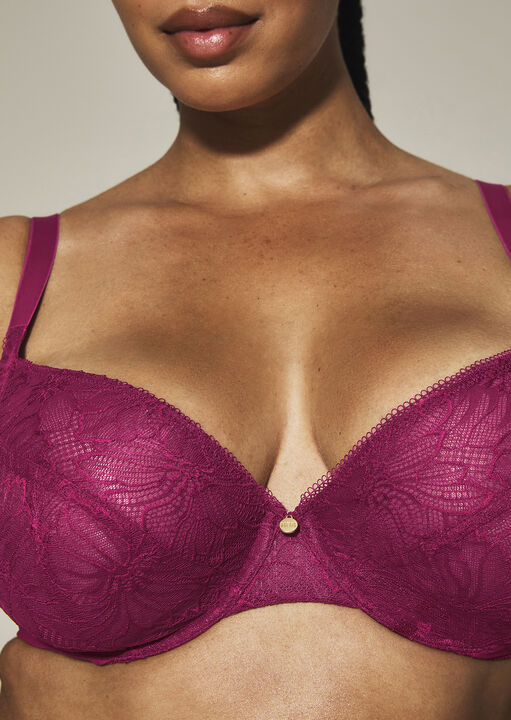 Knickerbox Alice Lace Non Padded Plunge Bra image number 7.0