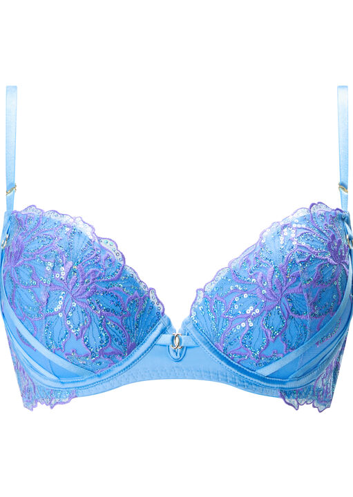 Camille Padded Plunge Bra image number 4.0