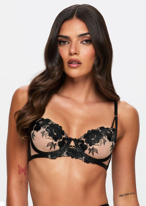 Insatiable Non Padded Balcony Bra image number 1.0