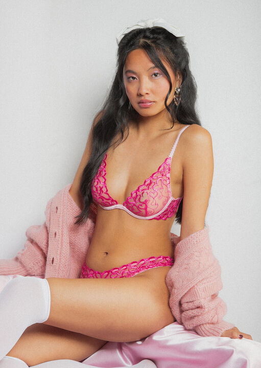 Valentino Non Pad Plunge Bra image number 0.0