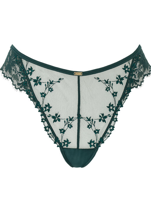 Knickerbox Hallie Embroidered High Waisted Brief Knickers image number 5.0