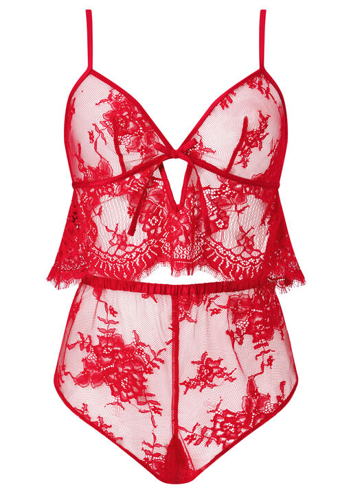 Availing All Over Lace Cami Set image number 5.0