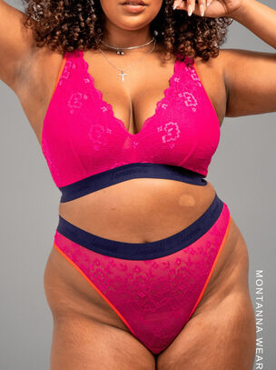 Trilogy Deep Thong - Pink