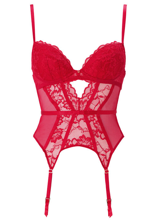 Sexy Lace Padded Basque image number 8.0