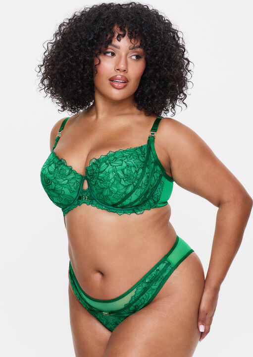 Divine Temptation Non-Padded Balcony Bra image number 0.0