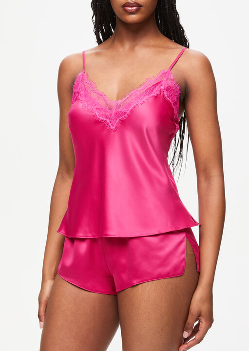 Cerise Cami Set image number 0.0