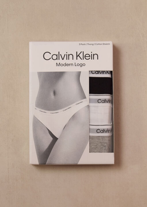 3 Pack Logo Thong image number 4.0