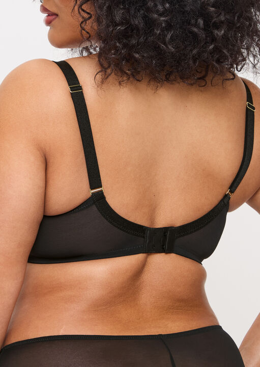 Sexy Lace Padded Balcony Bra image number 7.0