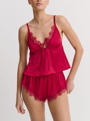 Sorrento Cami Top - Red