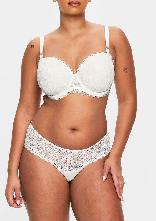 Nellie Padded Strapless Bra image number 1.0