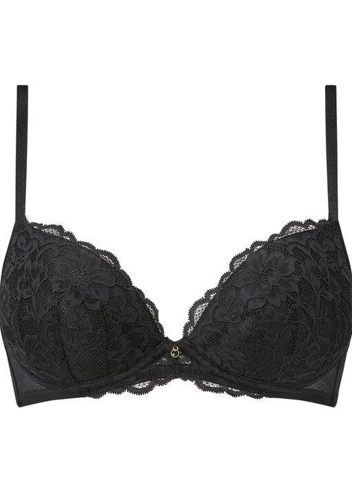 Sexy Lace Padded Plunge Bra image number 7.0