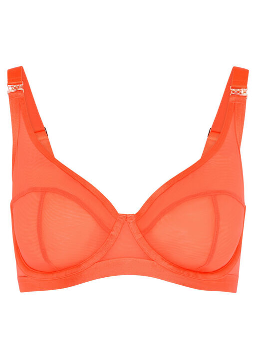 Soft Mesh High Apex Bra image number 5.0