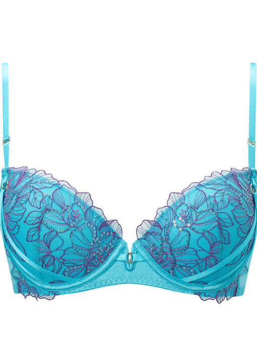 Camille Padded Plunge Bra image number 5.0
