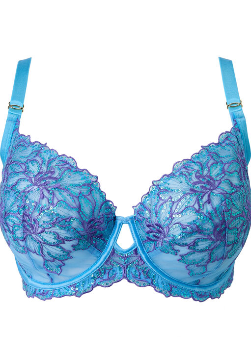 Camille Non Padded Fuller Bust Balcony Bra image number 4.0