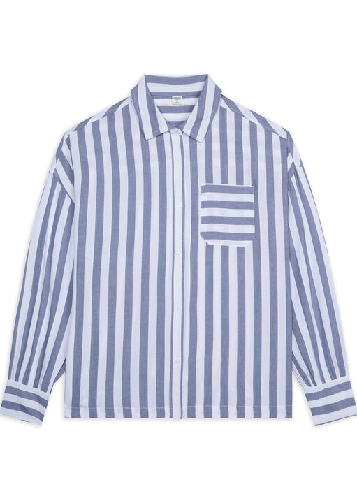 Poplin Stripe Shirt image number 4.0