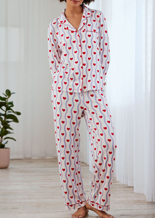 Heart Wave Revere Long Sleeve Set image number 0.0