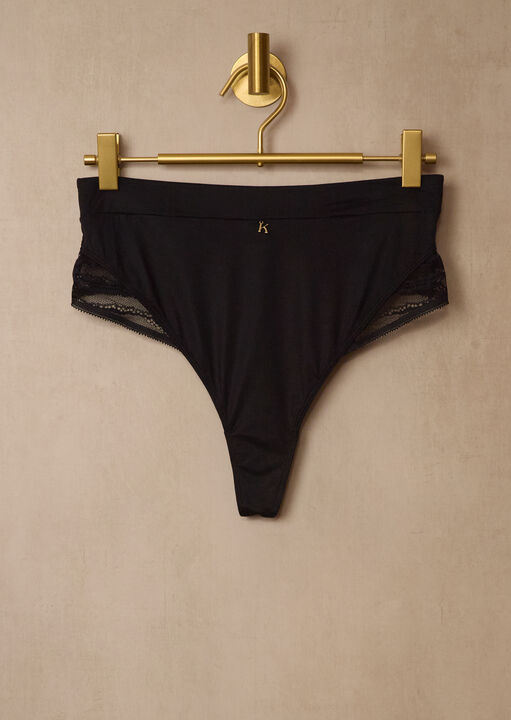 Charlotte High-Waisted Thong image number 5.0