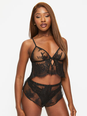 Availing All Over Lace Cami Set