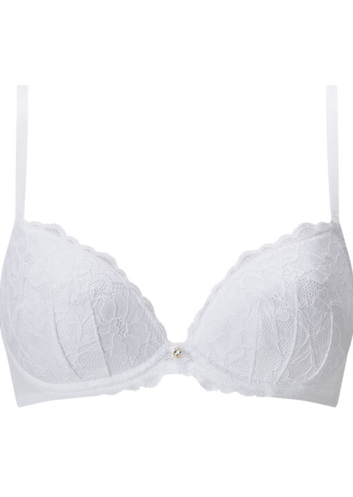Sexy Lace Padded Plunge Bra image number 8.0