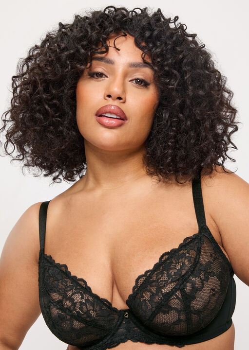 Sexy Lace Non Padded Fuller Bust Plunge Bra 2 Pack image number 2.0