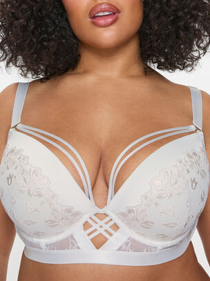 Mirage Fuller Bust Padded Plunge Bra
