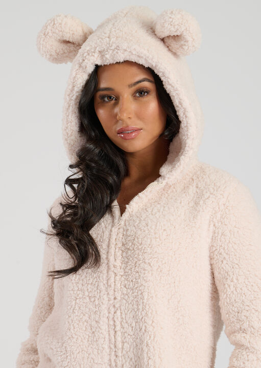 Sherpa Teddy Onesie image number 4.0
