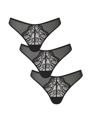 Sexy Lace 3 Pack Thongs