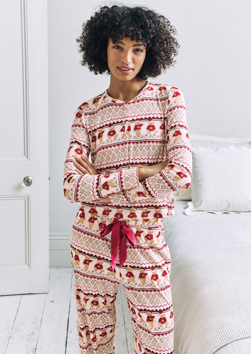 Christmas Bear Long Sleeve Set image number 1.0