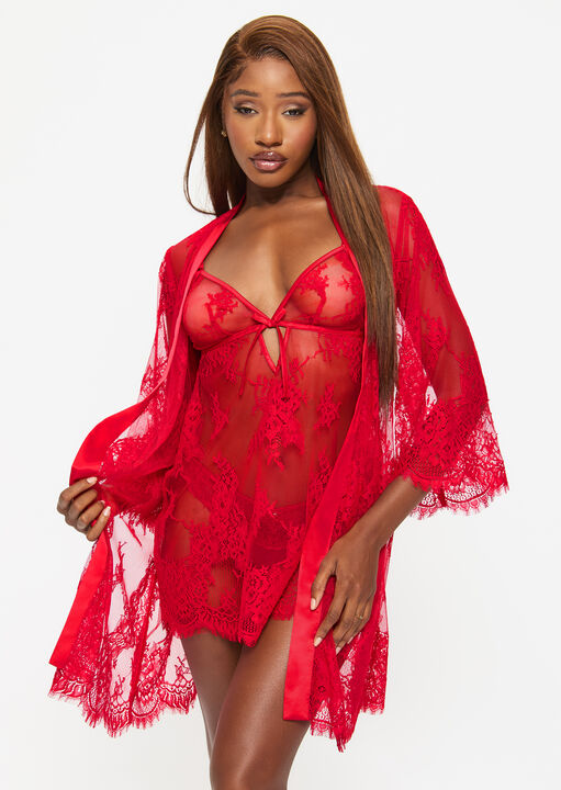 Availing All Over Lace Chemise image number 4.0