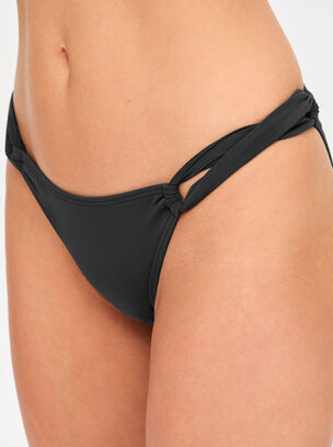 Tanga Bikini Bottom - Black