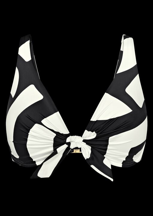 Summer Allure Plunge Tie Top  image number 4.0