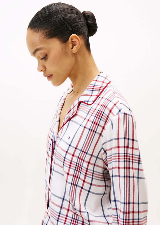 Holiday Flannel Long Sleeve Revere image number 1.0