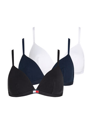 Heritage Triangle Bra 3 Pack - Multi