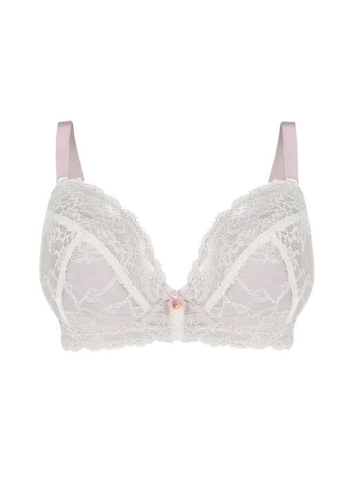 Tonal Lace Padded Plunge image number 4.0