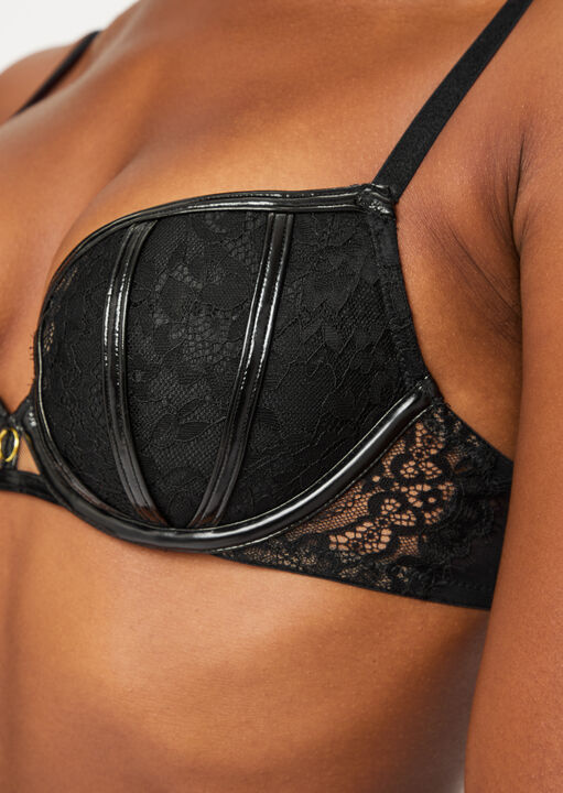 Undeniable Padded Plunge Bra image number 5.0