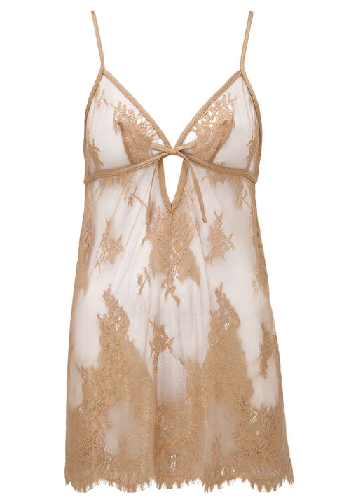 Availing All Over Lace Chemise Lingerie image number 4.0