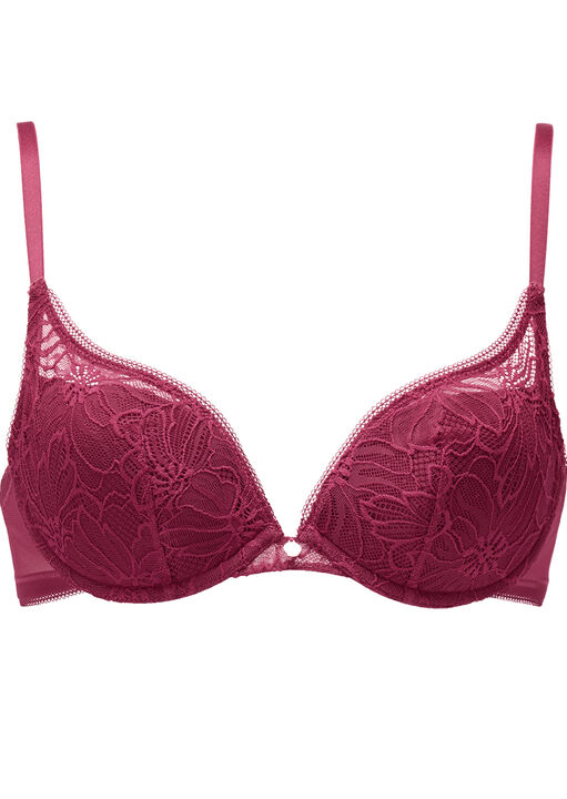 Knickerbox Alice Lace Padded Plunge Bra image number 5.0