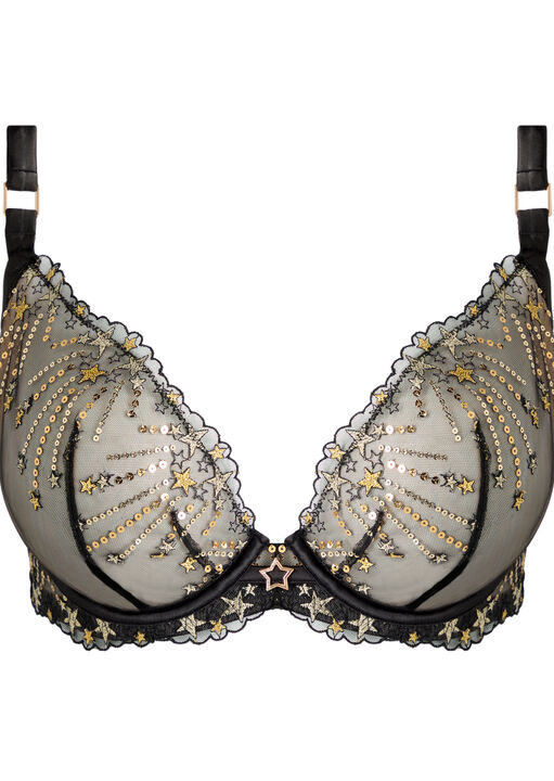 Steal The Spotlight Non Padded Plunge Bra image number 9.0
