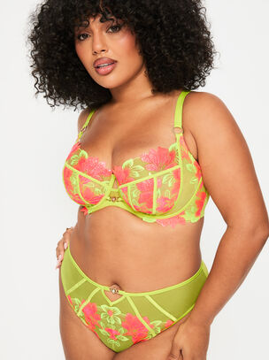 Paradise Glow Non Padded Fuller Bust Balcony Bra