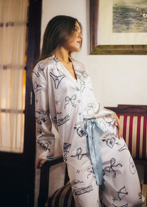 Lira Long Sleeve Revere Shirt image number 1.0