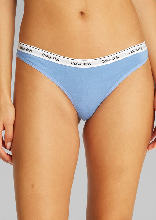 Modern Logo Thong 3 Pack image number 4.0