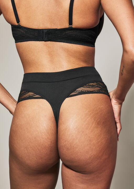 Charlotte High Waisted Thong image number 3.0