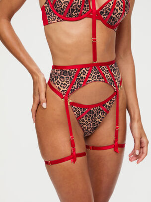 Wild Desire Suspender Belt