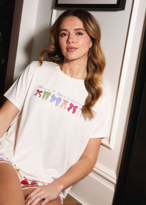 Bows Short Sleeve Set image number 2.0